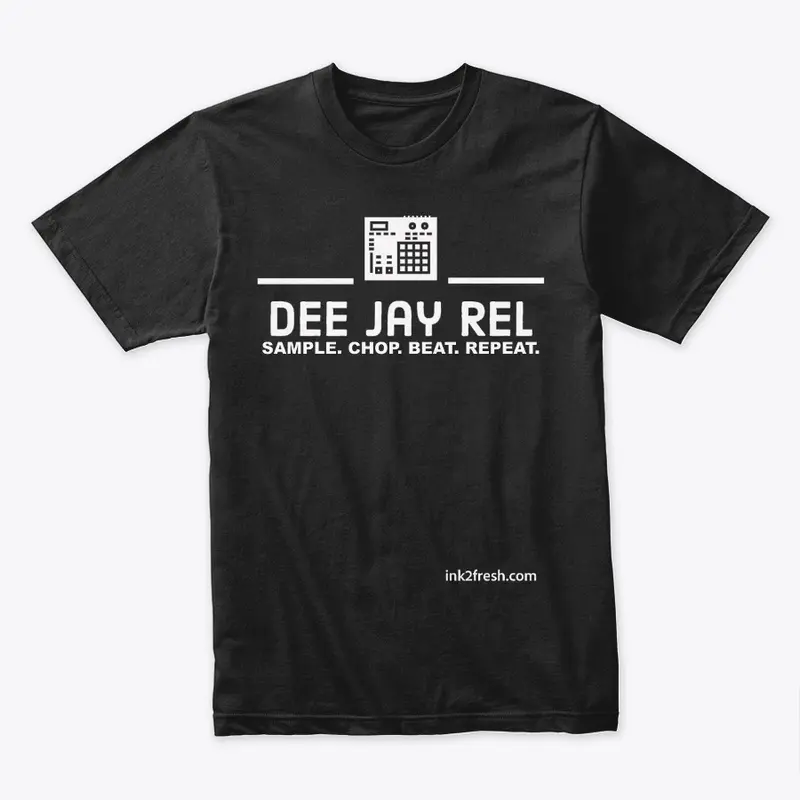 Dee Jay Rel Drum Machine Tee